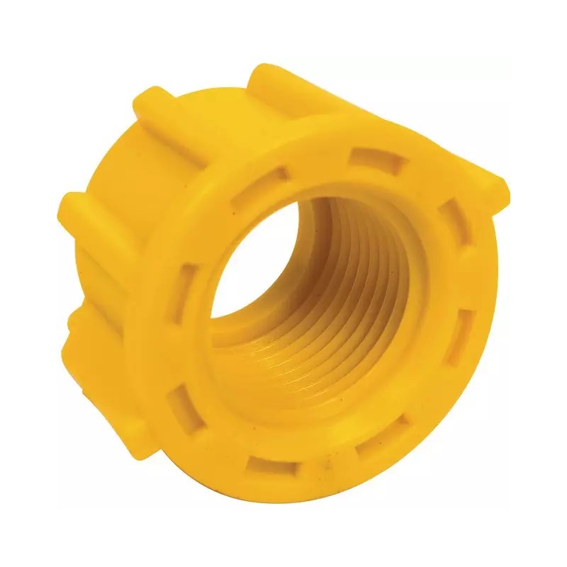 ECROU 3/8" GAZ JAUNE SANS JOINT - ref. 230573 | TP Agri