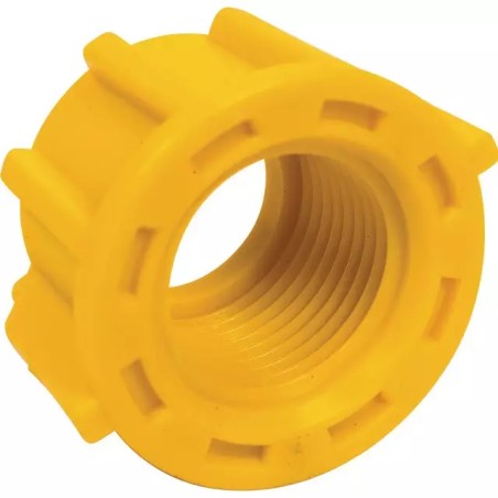 ECROU 3/8" GAZ JAUNE SANS JOINT - ref. 230573 | TP Agri