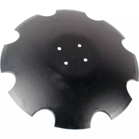 DISQUE CRENELE FOND PLAT 510X5 4 TROUS EA105 - ref. 5271611 | TP Agri