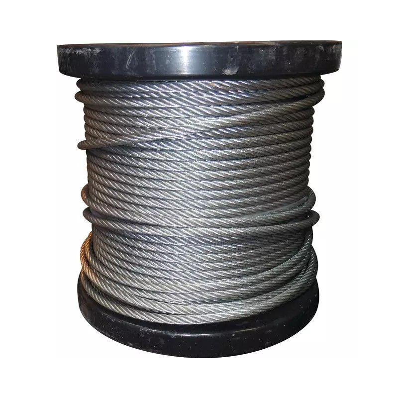 CABLE ACIER INOX 4 MM 7X7 AISI316 BOBINE DE 1 - ref. 1866154 | TP Agri