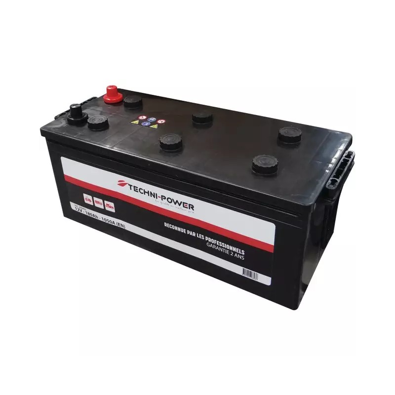 BATTERIE 12V 180AH 1050A + A GAUCHE SUR LA LAR - ref. 206893 | TP Agri