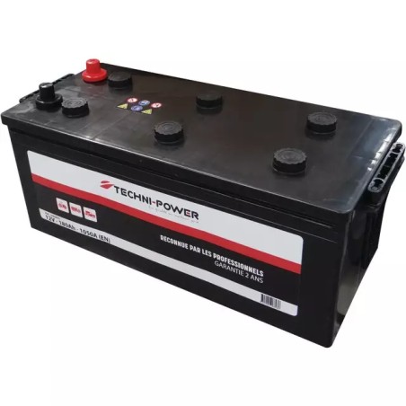 BATTERIE 12V 180AH 1050A + A GAUCHE SUR LA LAR - ref. 206893 | TP Agri