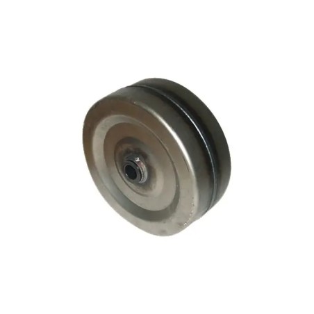 ROUE TOLE 230X100X2 PLATE LISSE A BAGUES NYLON - ref. 210834 | TP Agri