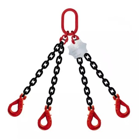 ELINGUE CHAINE 4 BRINS 10 MM AVEC CROCHETS AU - ref. 1870227 | TP Agri