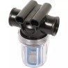 FILTRE EN LIGNE PRESSION TRANSPARENT 3/4" GAZ( - ref. 250517 | TP Agri