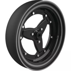 ROUE 400X115MM CAOUTCHOUC LISSE A LEVRE 60 S - ref. 30505885 | TP Agri