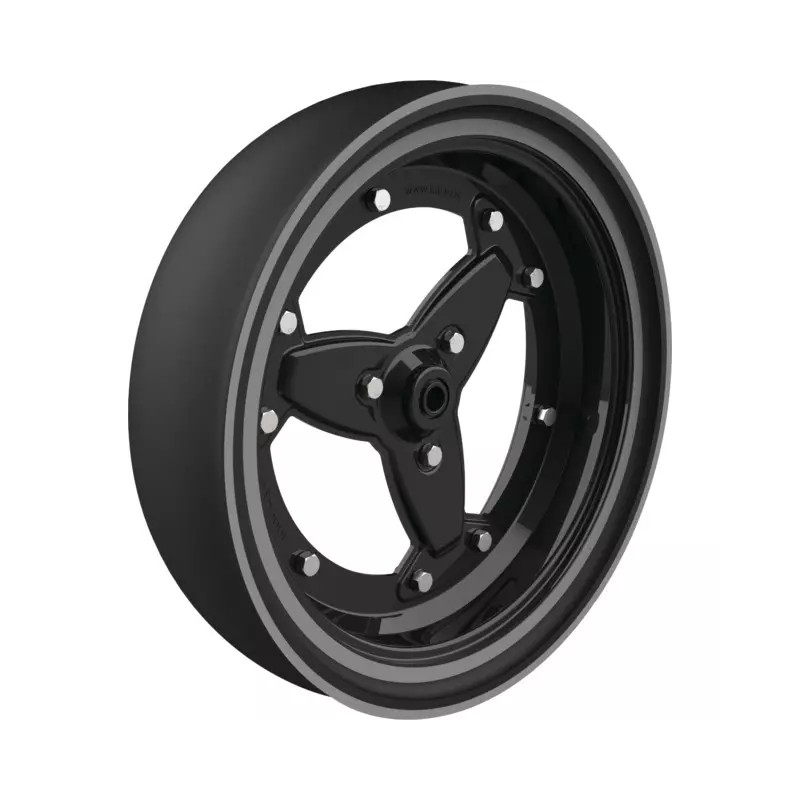 ROUE 400X115MM CAOUTCHOUC LISSE A LEVRE 60 S - ref. 30505885 | TP Agri