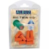 BUSE ALBUZ AVI TWIN 110 01 ORANGE BLISTER DE 8 - ref. 241813 | TP Agri