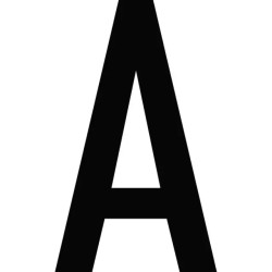CARACTERE LETTRE ( A ) STYLE AUTO SACHET DE - ref. 31585020 | TP Agri