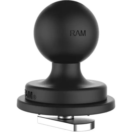 BASE RONDE AVEC UNE FIXATION T EN ACIER INOX - ref. 31528057 | TP Agri