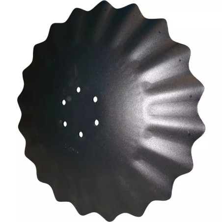 DISQUE AGRESSIF CRENELE FOND PLAT 520X6 6 TRO - ref. 5271636 | TP Agri