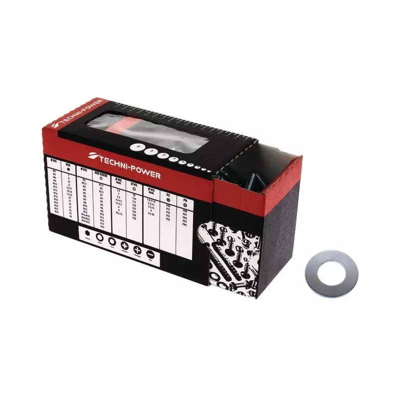 RONDELLE PLATE POUR VIS 39 MM ZINGUE TECHNI-P - ref. 1747271 | TP Agri