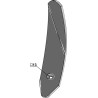 DEFLECTEUR DROIT 80X8X420 MM TYPE KOECKERLING - ref. 264923 | TP Agri