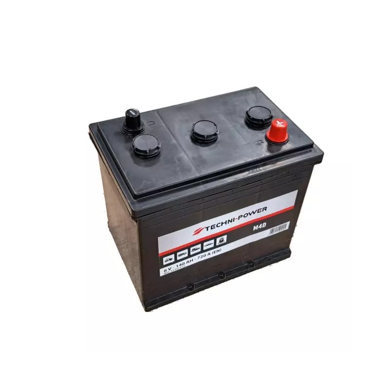 BATTERIE M4D 6V 140AH 720A EN + EN DIAGONALE - ref. 31307115 | TP Agri