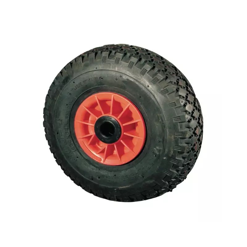 ROUE GONFLABLE CORPS PLASTIQUE 3.00-4 ALESAGE - ref. 1855210 | TP Agri