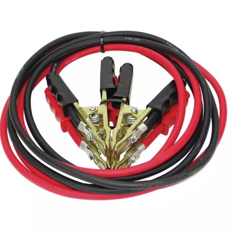 CABLE DE DEMARRAGE 25 MM2 500A PINCE LAITON 2X - ref. 270120 | TP Agri