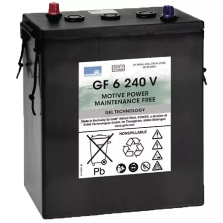 BATTERIE GEL GF06240V 6V 270AH - ref. 31306019 | TP Agri