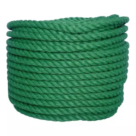 CORDE POLYPROPYLENE VERTE 8 MM CAROTTE DE 10 - ref. 1864350 | TP Agri