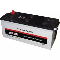 BATTERIE 12V 180AH DECHARGE LENTE TECHNI POW - ref. 31307024 | TP Agri