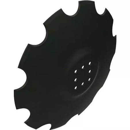 DISQUE CRENELE FOND PLAT 560X5 8 TROUS TYPE AG - ref. 207667 | TP Agri