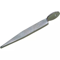 PATTE-FICHE A POINTE DROITE 140 MM ZINGUE - ref. 1842737 | TP Agri