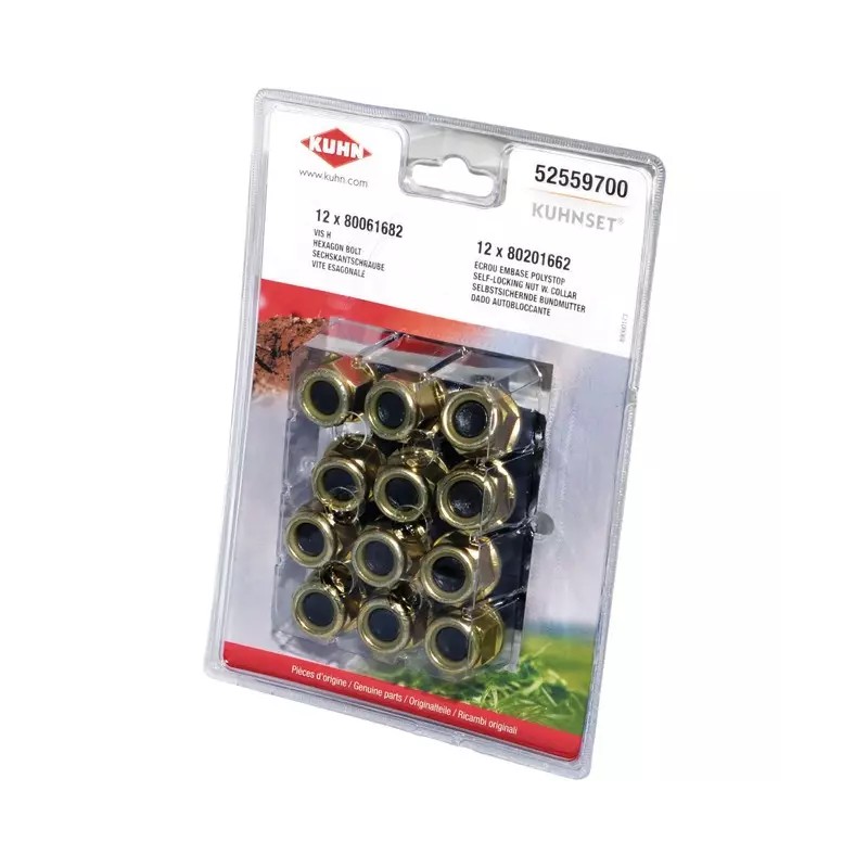 BOULON TETE HEXAGONALE 16/150X60 12.9 ECROU FR - ref. 226238 | TP Agri