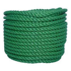 CORDE POLYPROPYLENE VERTE 10 MM ROULEAU DE 10 - ref. 1864174 | TP Agri