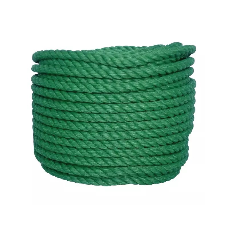 CORDE POLYPROPYLENE VERTE 10 MM ROULEAU DE 10 - ref. 1864174 | TP Agri