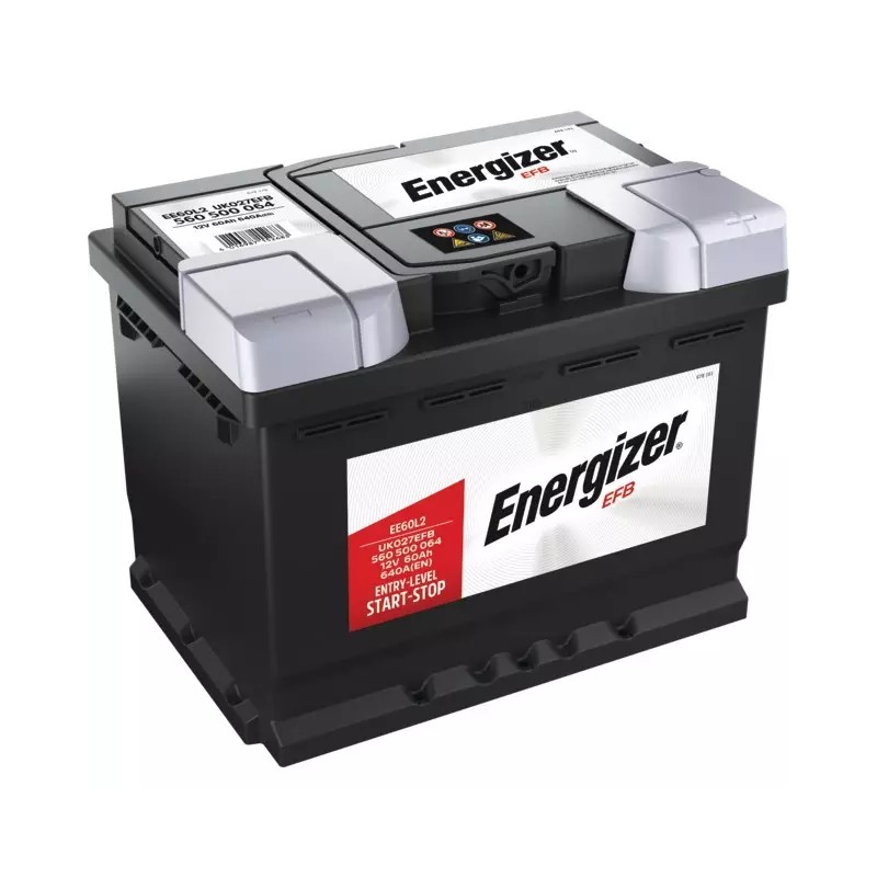 BATTERIE EE60L2 12V 60AH 640A EN + A DROITE - ref. 31307211 | TP Agri