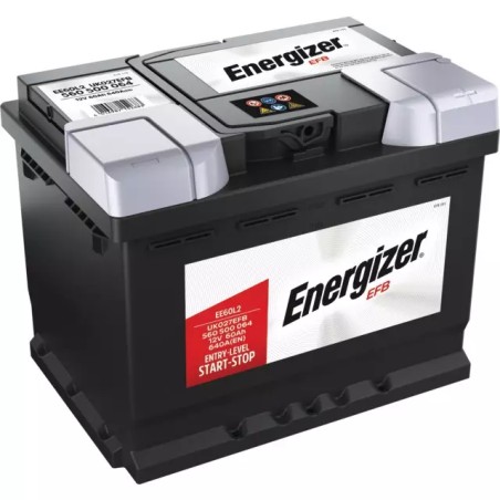 BATTERIE EE60L2 12V 60AH 640A EN + A DROITE - ref. 31307211 | TP Agri
