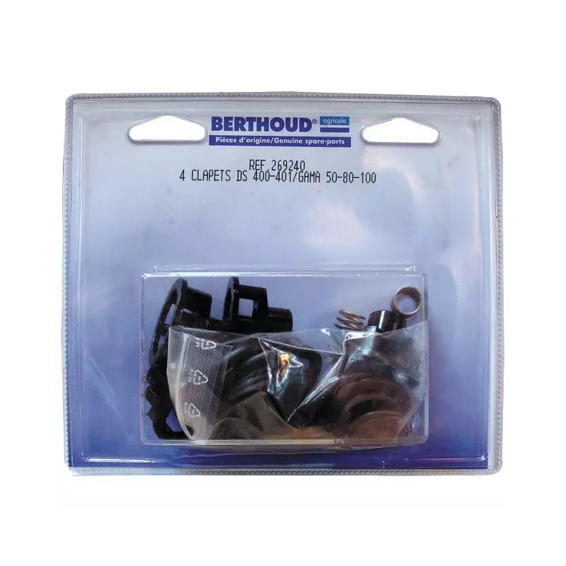 CLAPETS DS 401 & GAMA 100 CARTE DE 4 BERTHO - ref. BED269240 | TP Agri