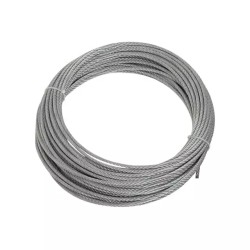 CABLE ACIER INOX 8 MM 7X19 AISI316 LE METRE - ref. 1866028 | TP Agri
