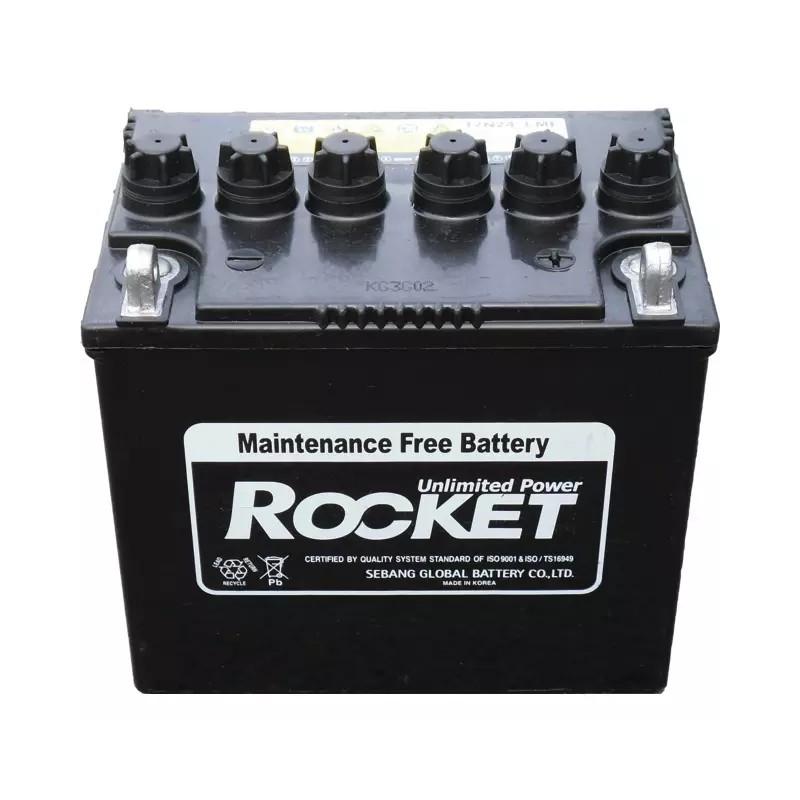 BATTERIE MOTOC 12V 26AH 12N24-3 PRETE A L'EMPL - ref. 222466 | TP Agri