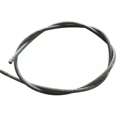 CABLE ACIER GALVA ENROBE PVC 6X4 MM 7X19 LE M - ref. 1866067 | TP Agri