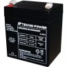 BATTERIE GEL 12V 5AH TYPE CP5-12 + A GAUCHE - ref. 31305036 | TP Agri