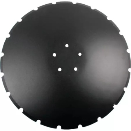 DISQUE CRENELE FOND PLAT 565X5 5 TROUS TYPE K - ref. 5271607 | TP Agri