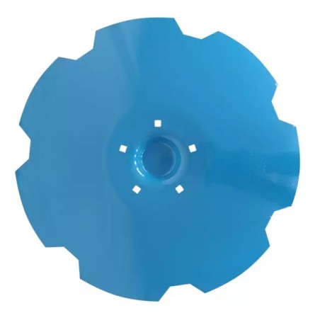 DISQUE CRENELE FOND PLAT 645X6 5 TROUS TYPE L - ref. 5271621 | TP Agri