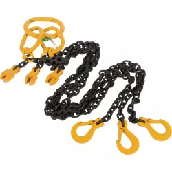 ELINGUE CHAINE DIAM 8 LEVAGE 3 BRINS CROCHETS - ref. 246294 | TP Agri