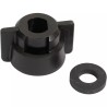 ECROU RAPIDE POUR LECHLER 652 NOIR MEPLAT 11 M - ref. 250868 | TP Agri