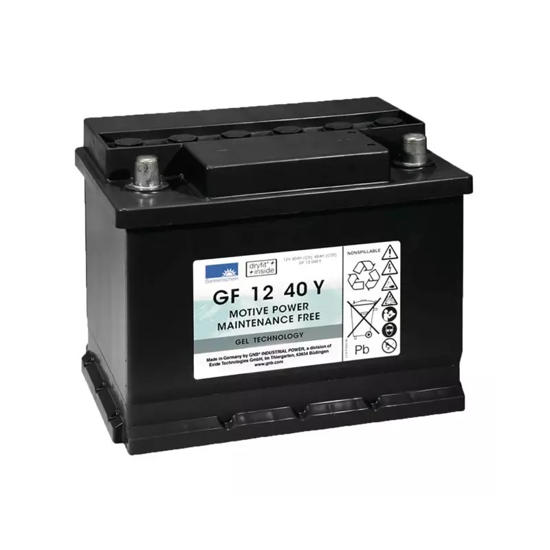 BATTERIE GEL GF12040Y 12V 48AH - ref. 31306006 | TP Agri