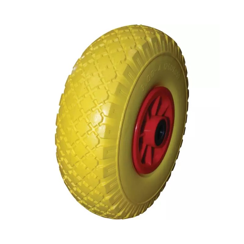 ROUE NYLON 260X85 MM PNEU INCREVABLE 3.00-4 A - ref. 1855205 | TP Agri
