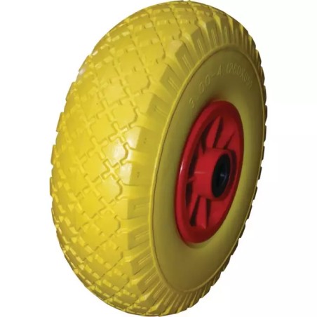 ROUE NYLON 260X85 MM PNEU INCREVABLE 3.00-4 A - ref. 1855205 | TP Agri