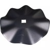 DISQUE GAUFRE 460X4 8 ONDULATIONS TROU CARRE 4 - ref. 202050 | TP Agri