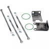 KIT D'ASSEMBLAGE INOX 4 VANNE L 256 - ref. 30544296 | TP Agri