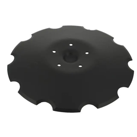 DISQUE CRENELE 510X5 FOND PLAT 5 TROUS TYPE V - ref. 5271629 | TP Agri