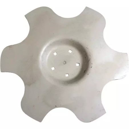 DISQUE CRENELE DE BORDURE GAUCHE 560X6 5 TROUS - ref. 266693 | TP Agri