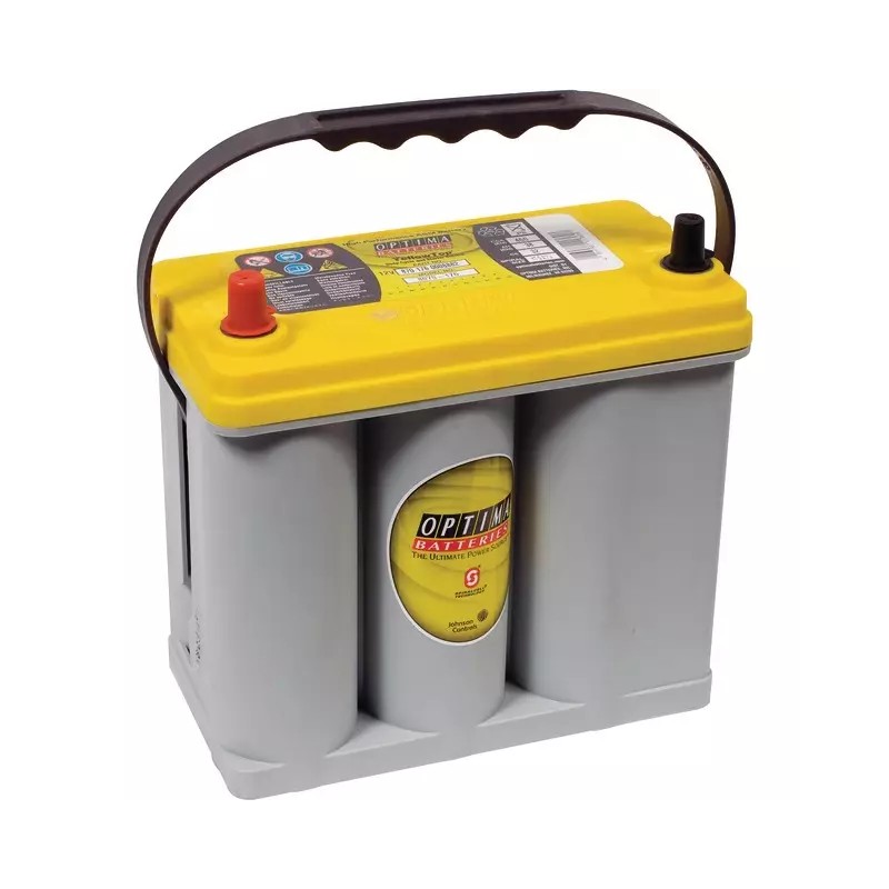 BATTERIE OPTIMA JAUNE YTS 2,7J 12V 38AH 460A - ref. 262159 | TP Agri