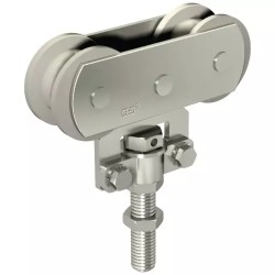 MONTURE A GALET FIXATION SUR CHANT AVEC 2 GAL - ref. 1850321 | TP Agri