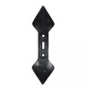 SOC DOUBLE COEUR 135X20X450 EA45-75 3 TROUS Ø - ref. 5242506 | TP Agri