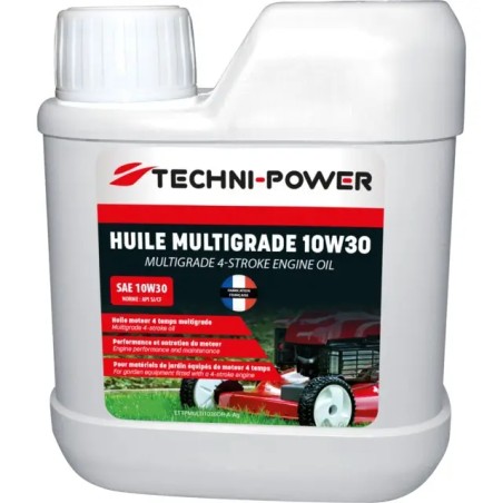 HUILE MULTIGRADE SAE 10W30 5L POUR MOTEUR 4 T - ref. 1970165 | TP Agri